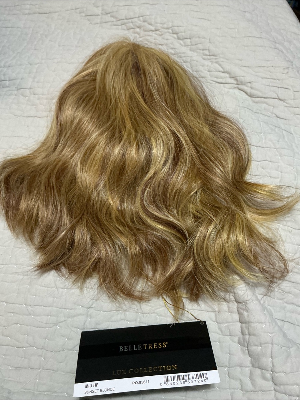 Belle Tress Mui HF in  Sunset Blonde - Lux Collection